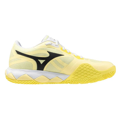Women's Wave Enforce Tour 2 AC Tennis Shoes Pale Yellow and Black Sand