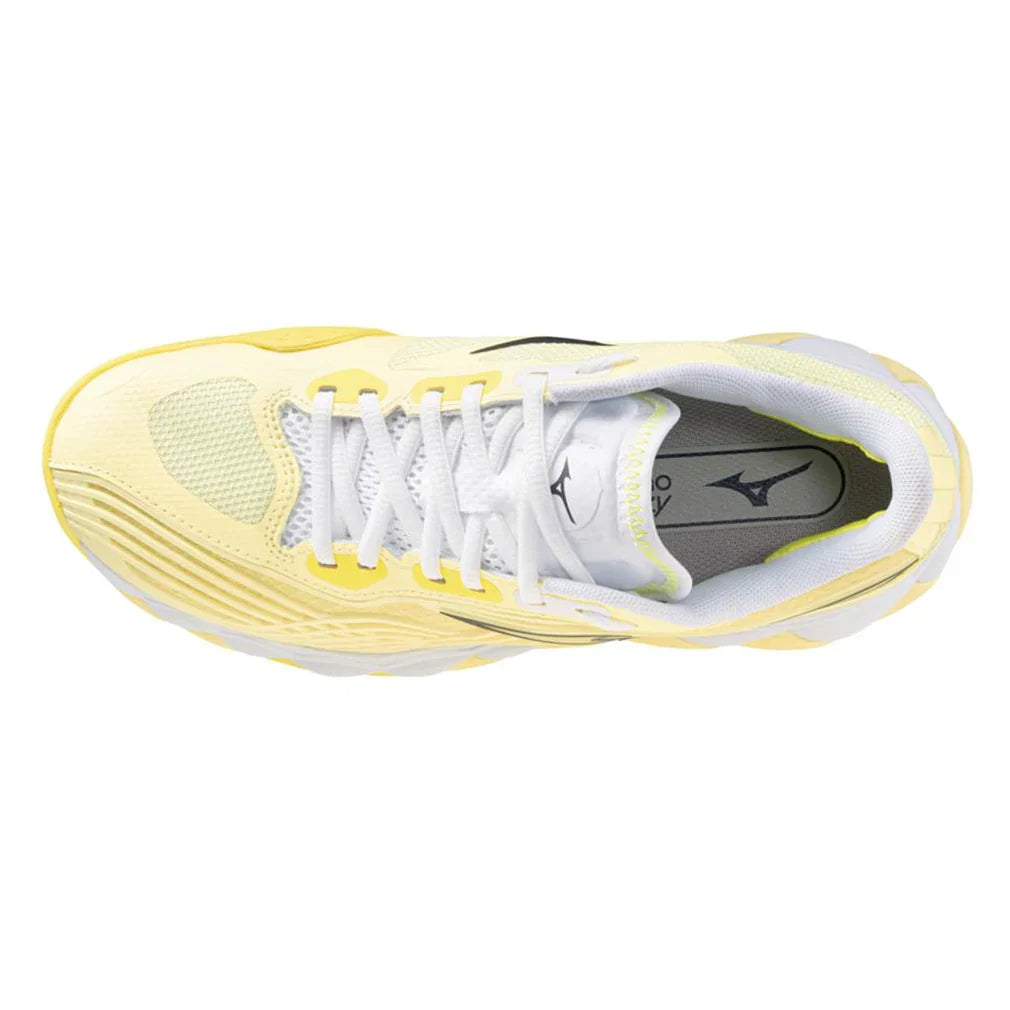 Women's Wave Enforce Tour 2 AC Tennis Shoes Pale Yellow and Black Sand