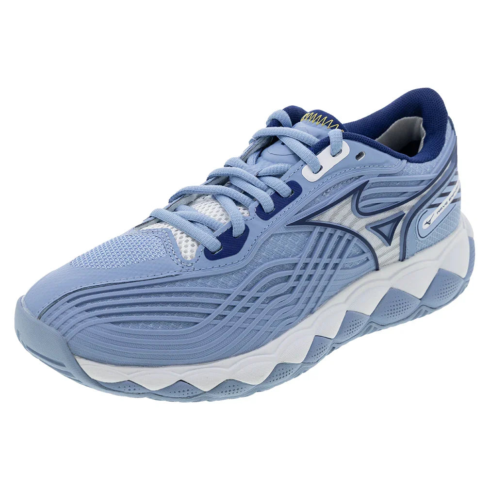 Women's Wave Enforce Tour 2 Tennis Shoes Bel Air Blue and White