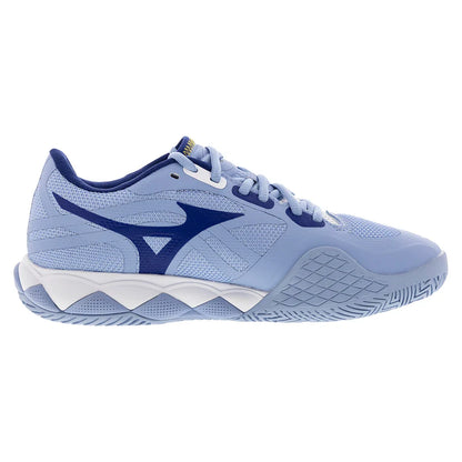Women's Wave Enforce Tour 2 Tennis Shoes Bel Air Blue and White
