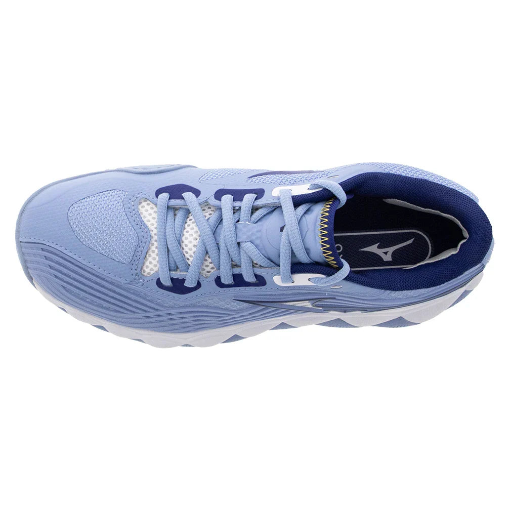 Women's Wave Enforce Tour 2 Tennis Shoes Bel Air Blue and White