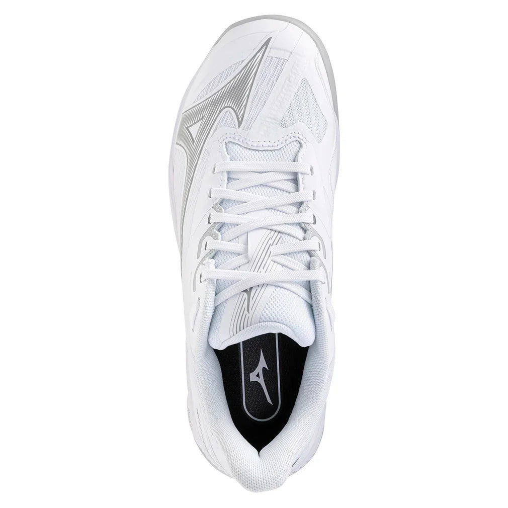 Women's Wave Exceed Court AC Tennis Shoes White and Ultimate Grey