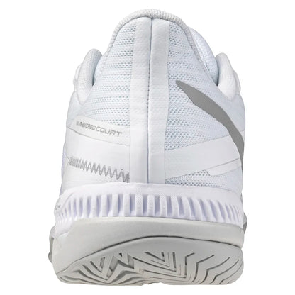 Women's Wave Exceed Court AC Tennis Shoes White and Ultimate Grey