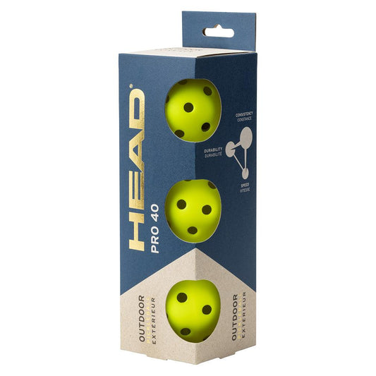 Pro 40 Outdoor Pickleballs 3 Pack