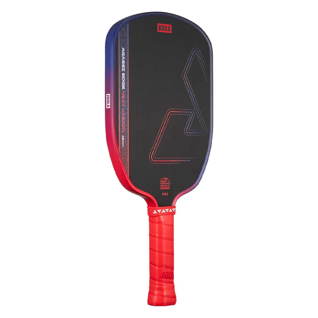 Agassi Edge Heat Vision 16mm Pickleball Paddle Gradient Orange Red