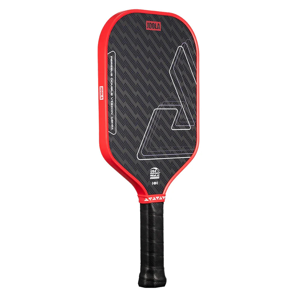 Perseus Double Vision 16mm Pickleball Paddle Orange Red