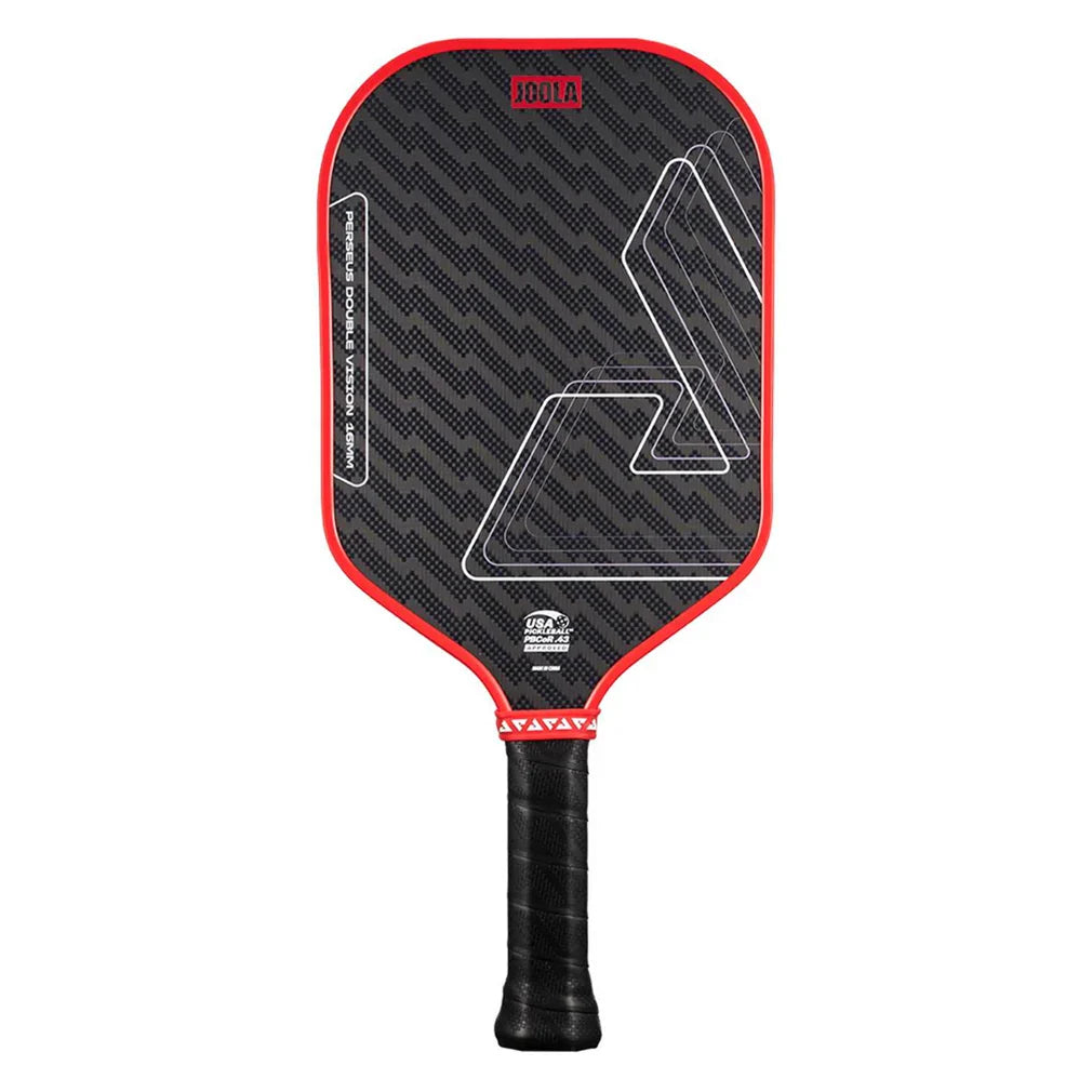 Scorpeus Double Vision 16mm Pickleball Paddle Orange Red