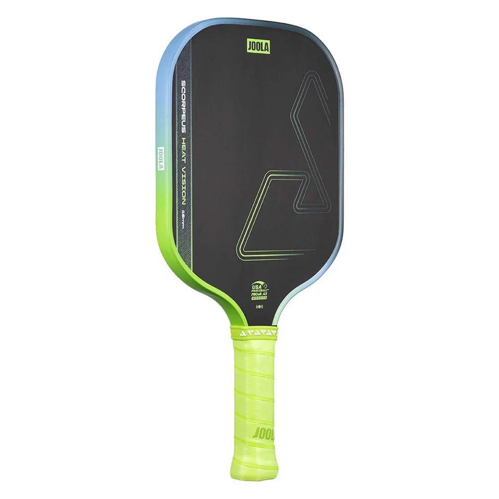 Scorpeus Heat Vision 16mm Pickleball Paddle Gradient Green