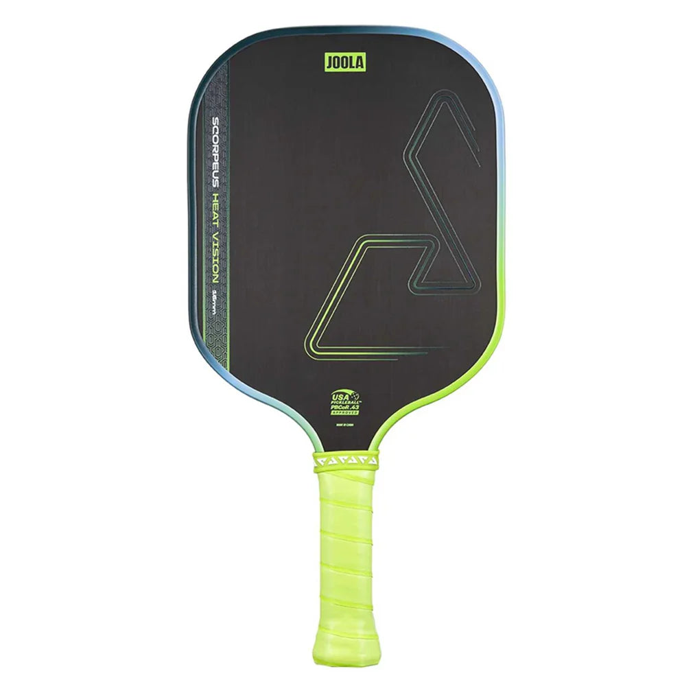 Scorpeus Heat Vision 16mm Pickleball Paddle Gradient Green