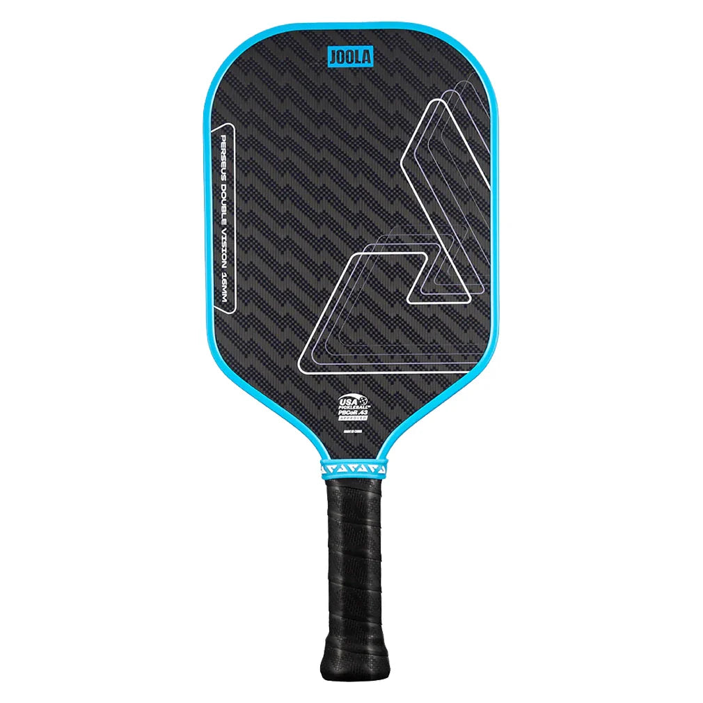 Perseus Double Vision 16mm Pickleball Paddle Blue