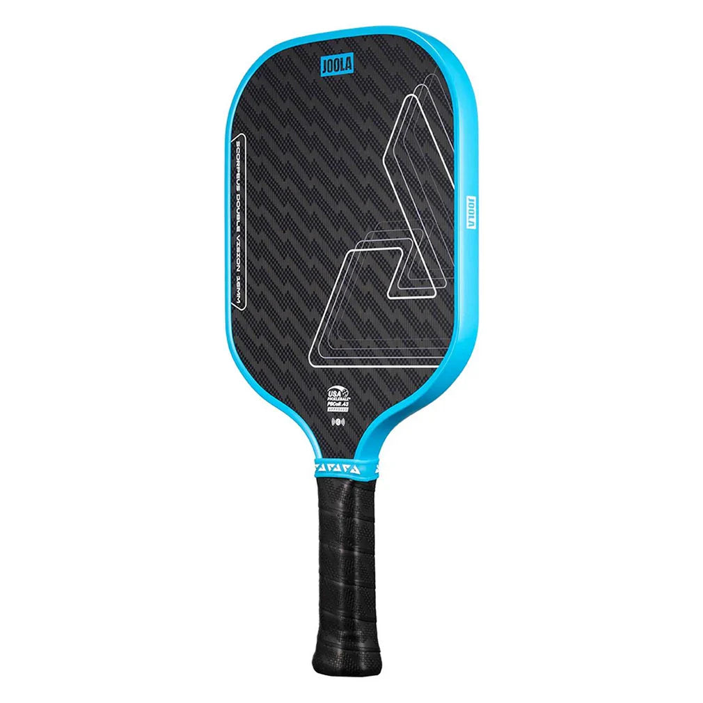 Scorpeus Double Vision 16mm Pickleball Paddle Blue