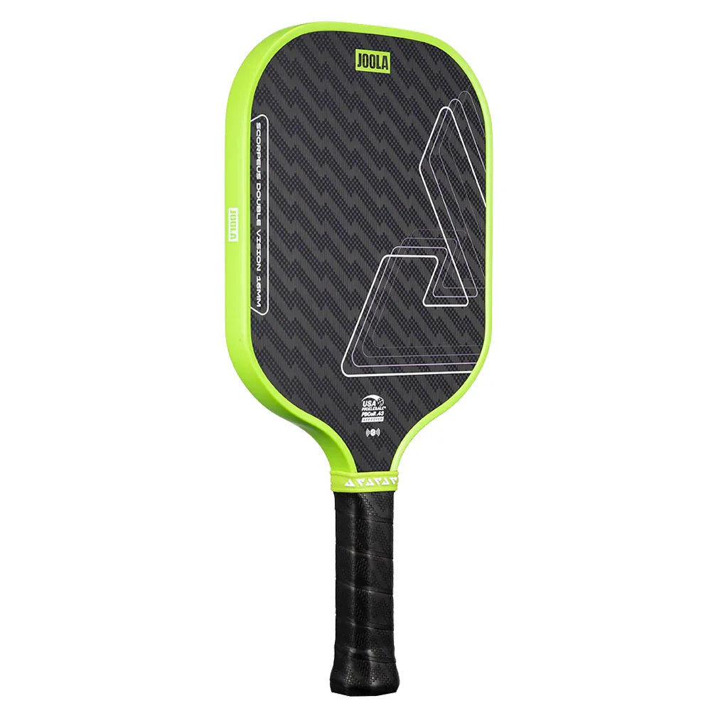 Scorpeus Double Vision 16mm Pickleball Paddle Green