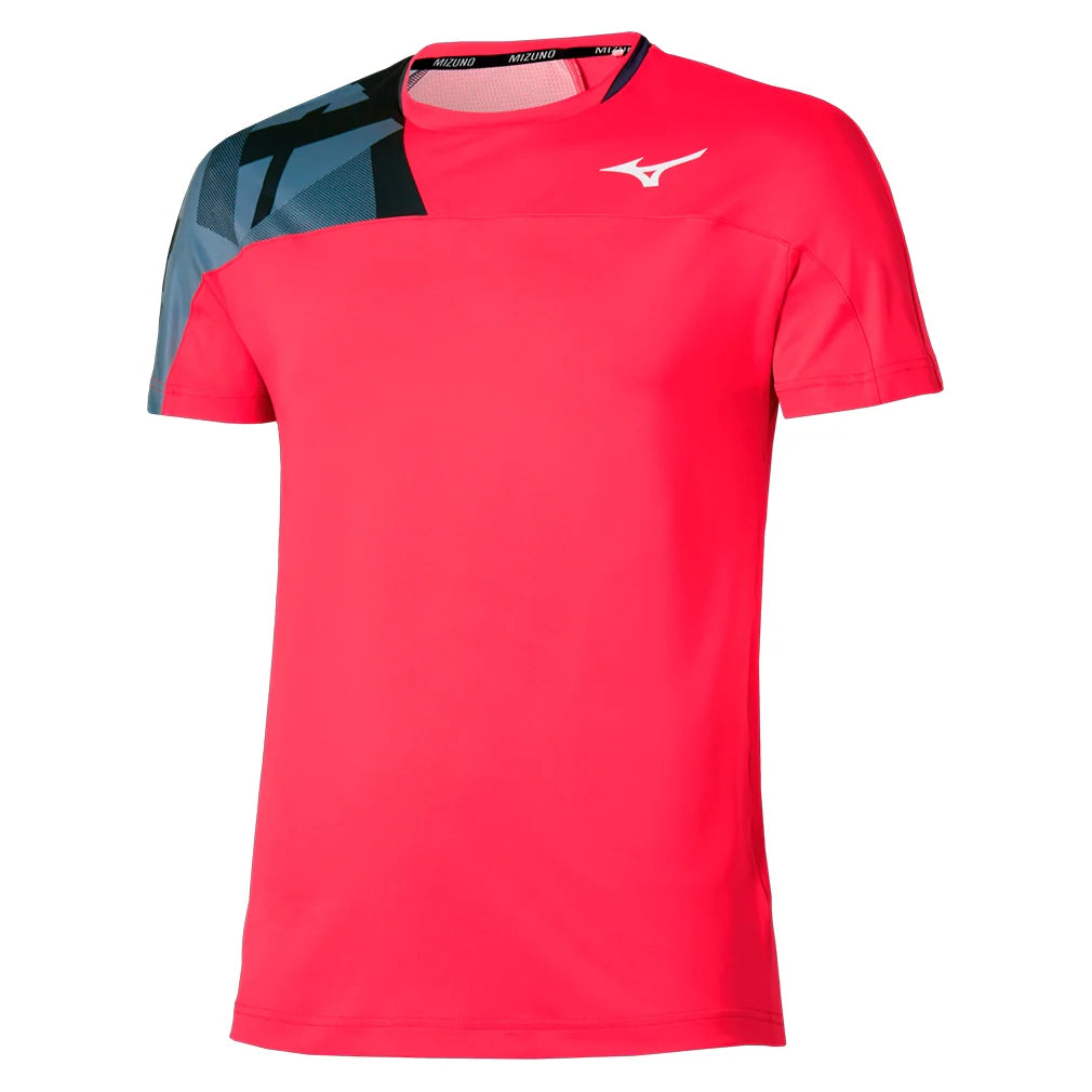 Men's Shadow Tennis Top Vibrant Red