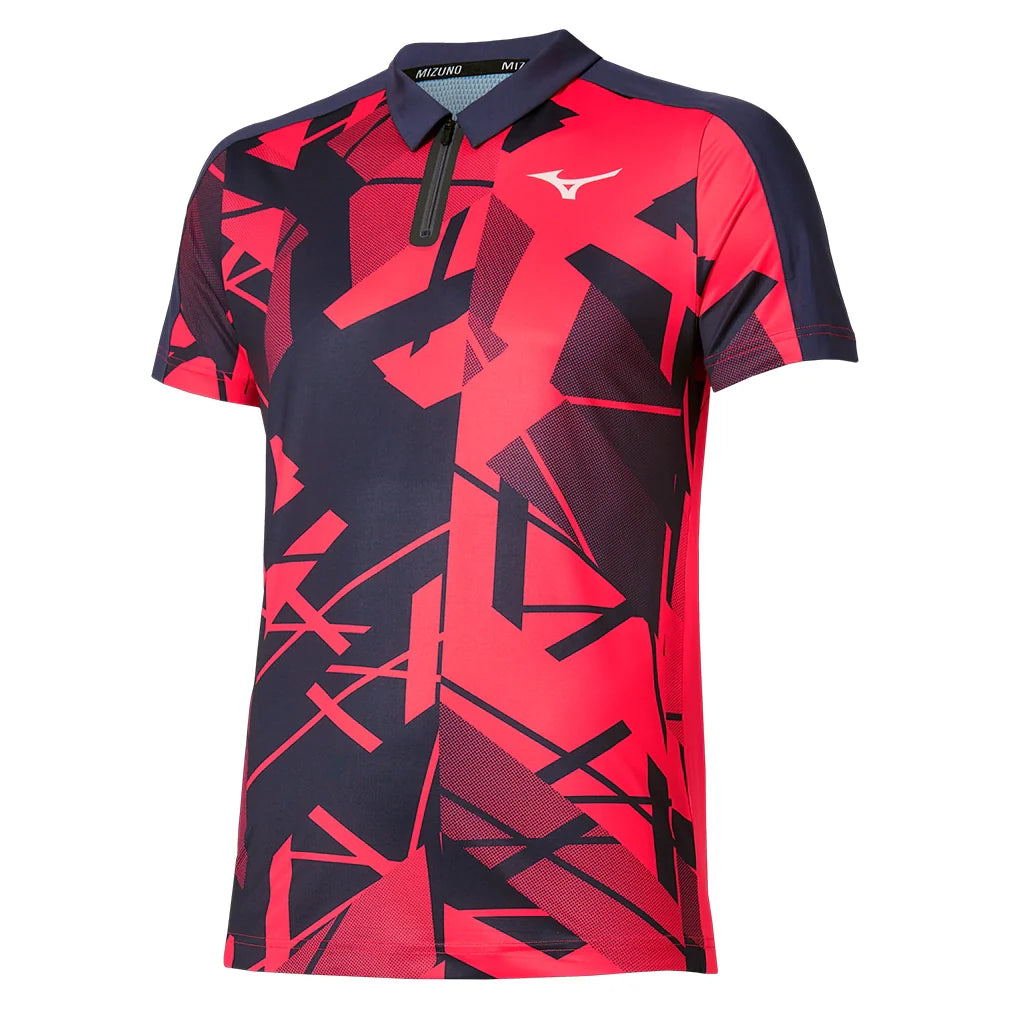 Men's Shadow Tennis Polo Vibrant Red