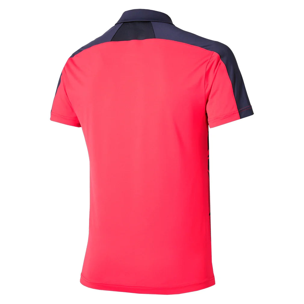 Men's Shadow Tennis Polo Vibrant Red