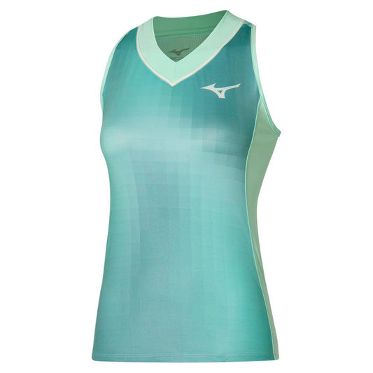 Women's Printed Tennis Tank Bay
