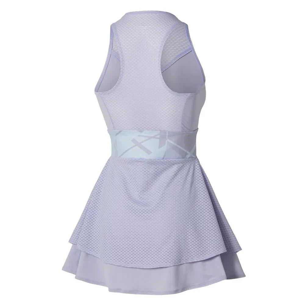 Women's Printed Tennis Dress Icelandic Blue