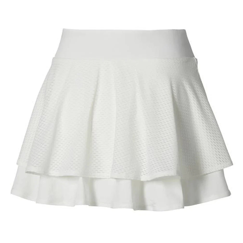 Women's Printed Tennis Skort White