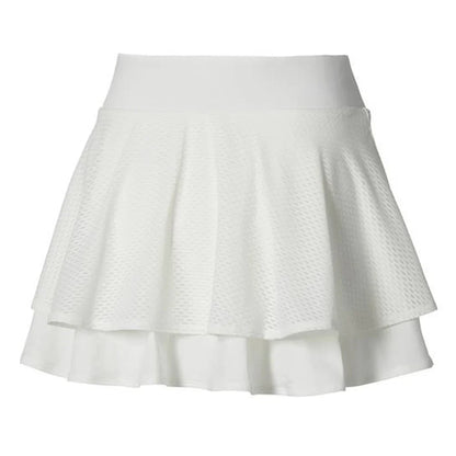 Women's Printed Tennis Skort White