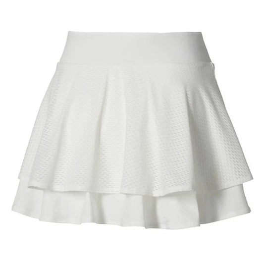 Women's Printed Tennis Skort White