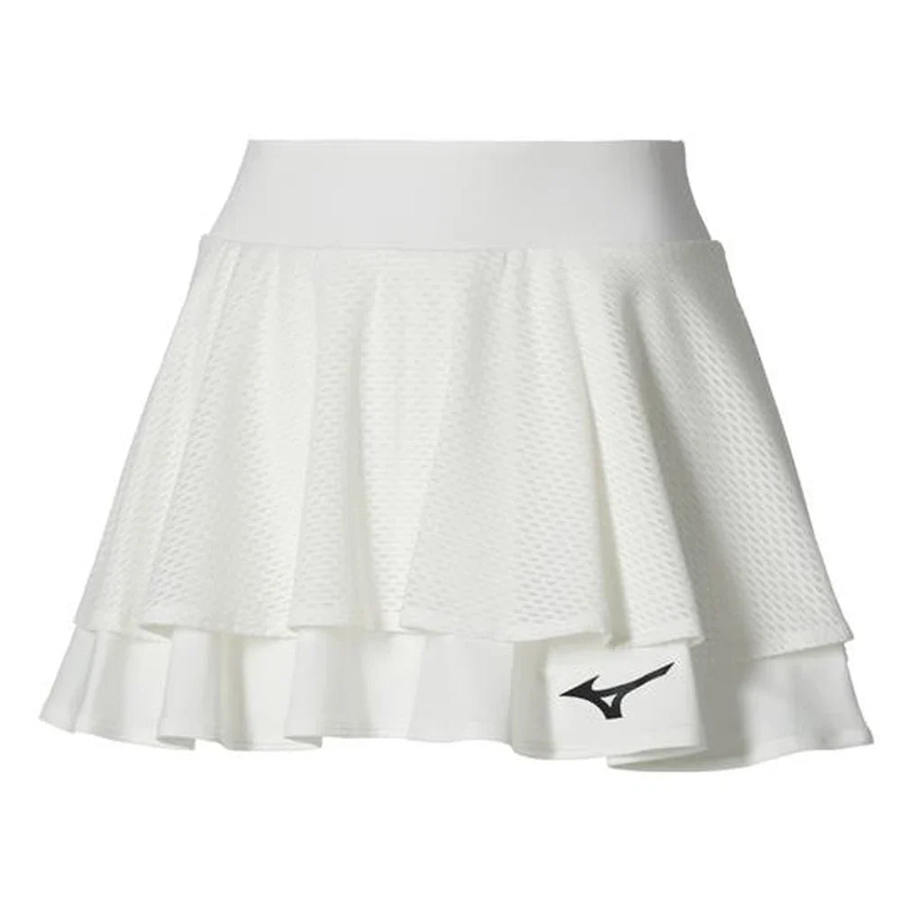 Women's Printed Tennis Skort White