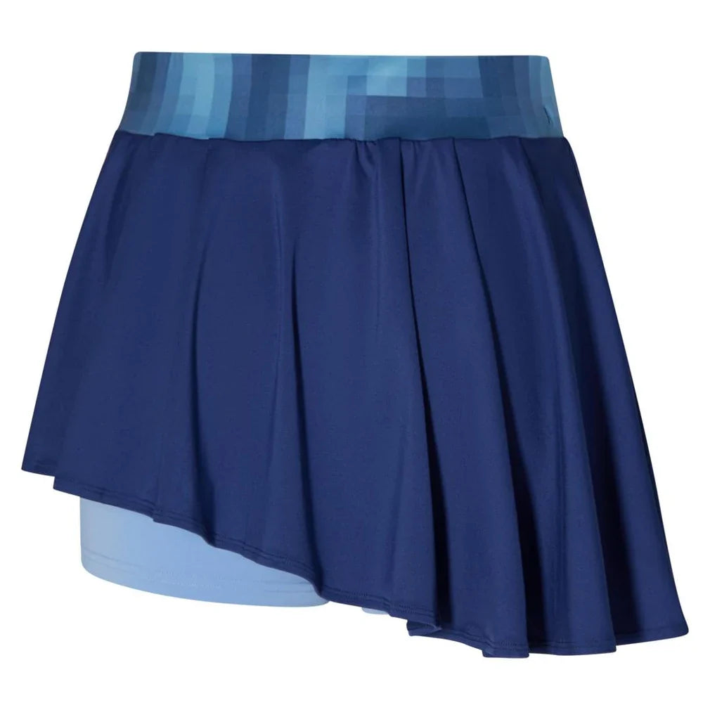 Women's Printed Flying Tennis Skort Bellwether Blue