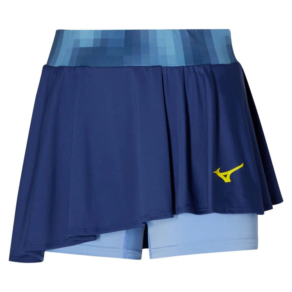 Women's Printed Flying Tennis Skort Bellwether Blue