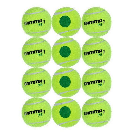 78 Green Dot Tournament Ball 12pk - Bell Racket Store