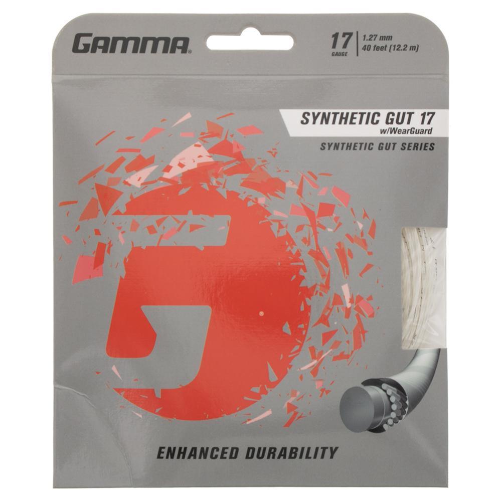 Synthetic Gut with Wearguard 17G Tennis String