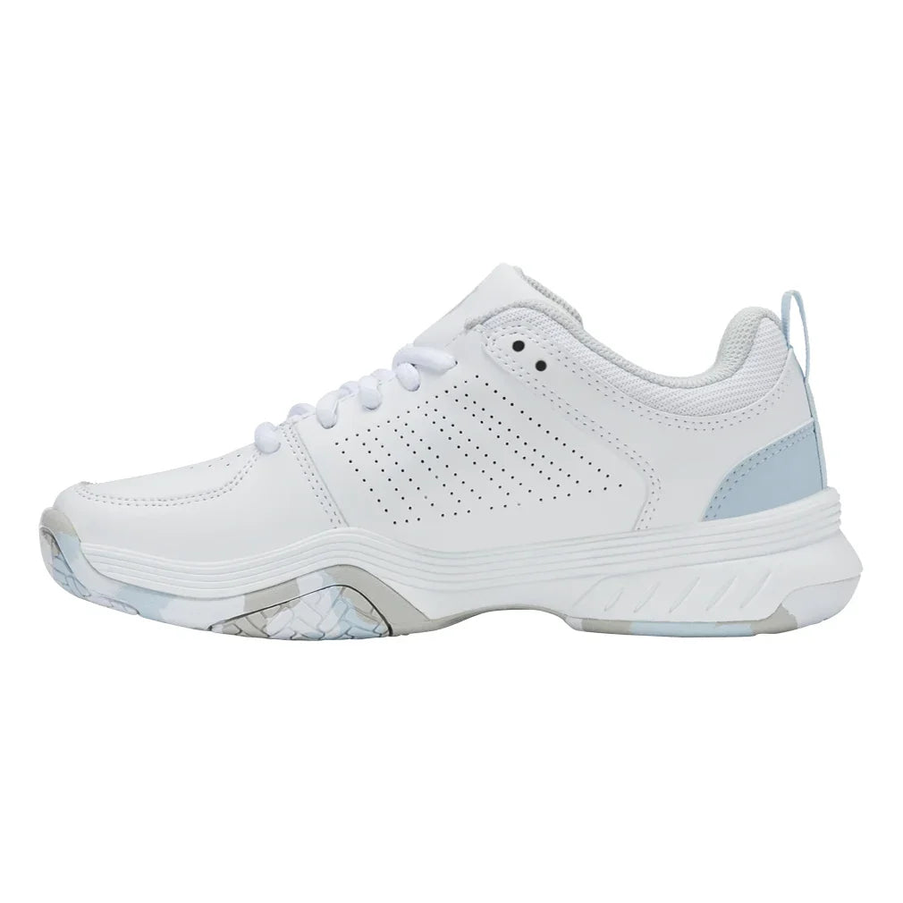 Juniors' Court Express 2 Tennis Shoes White and Ballad Blue