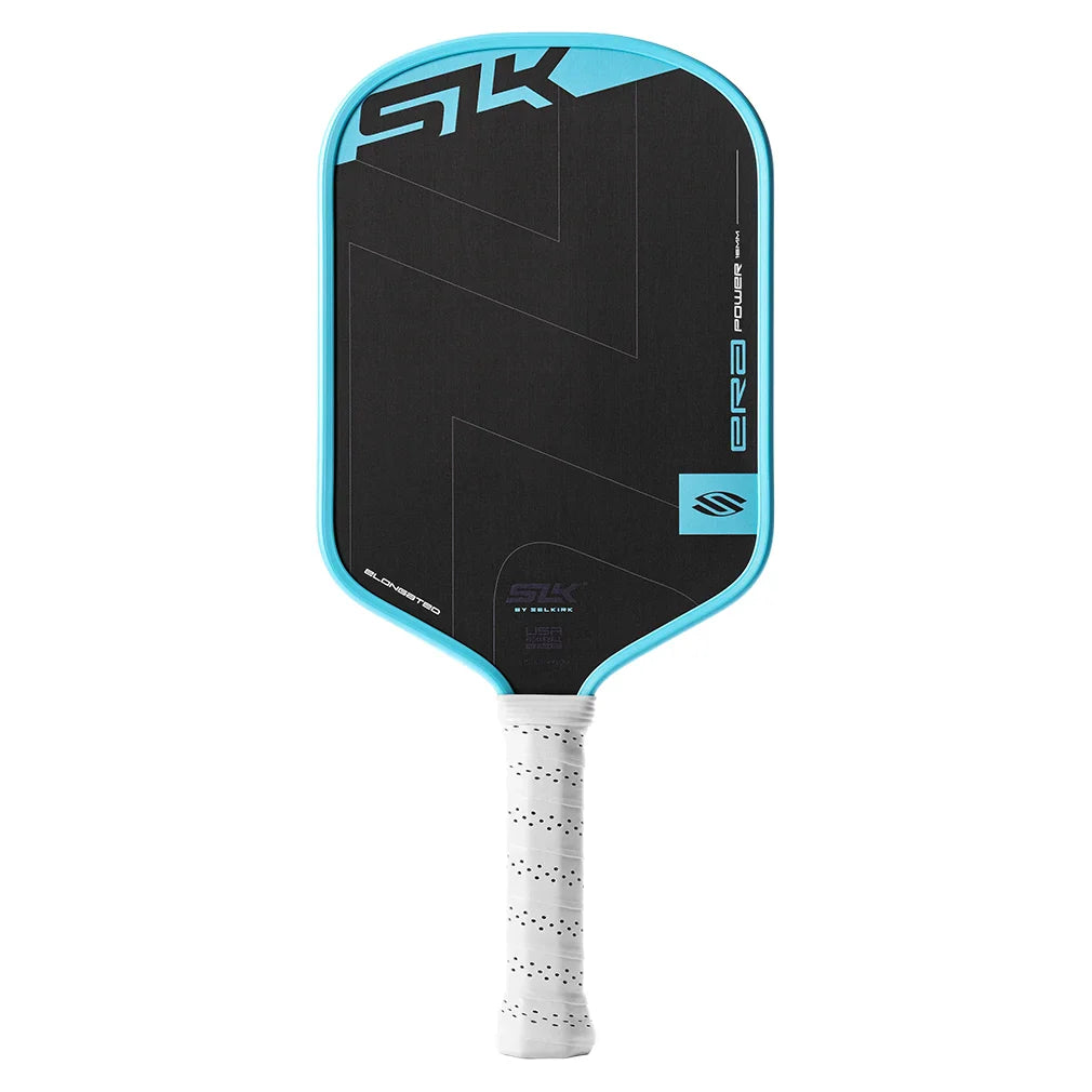 SLK Era Power Elongated Pickleball Paddle Cyan