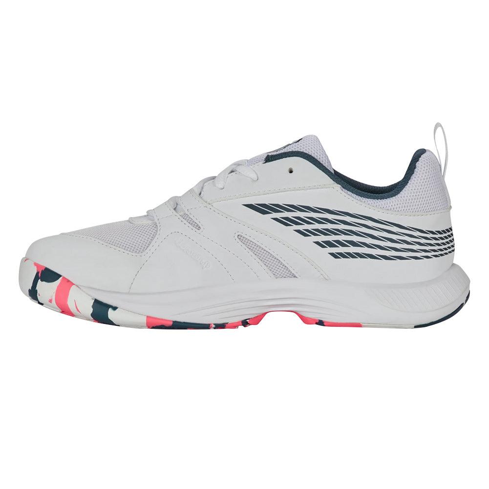 Juniors' SpeedTrac Tennis Shoes White and Stargazer