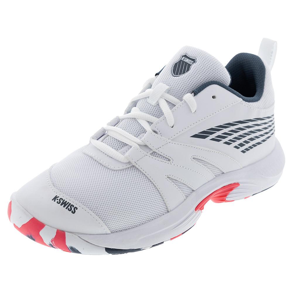 Juniors' SpeedTrac Tennis Shoes White and Stargazer
