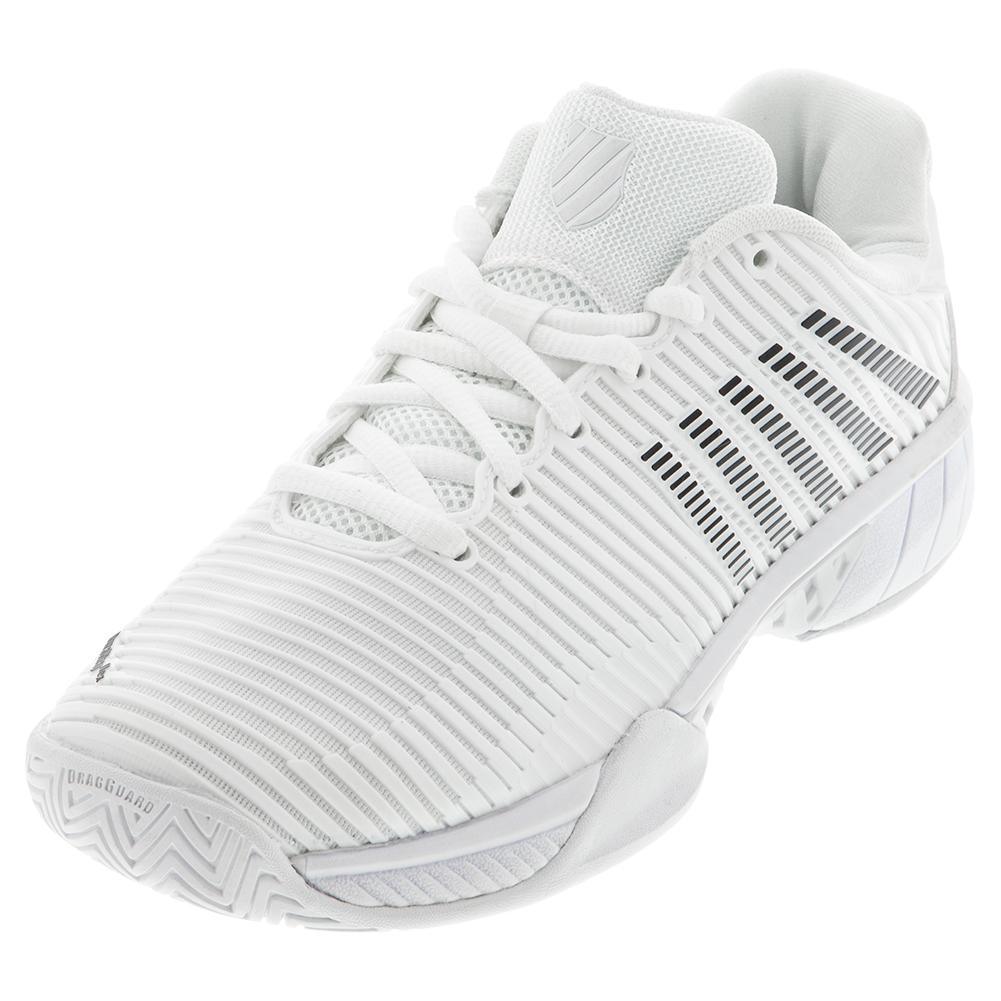 Women's Hypercourt Express 2 Tennis Shoes White and Black