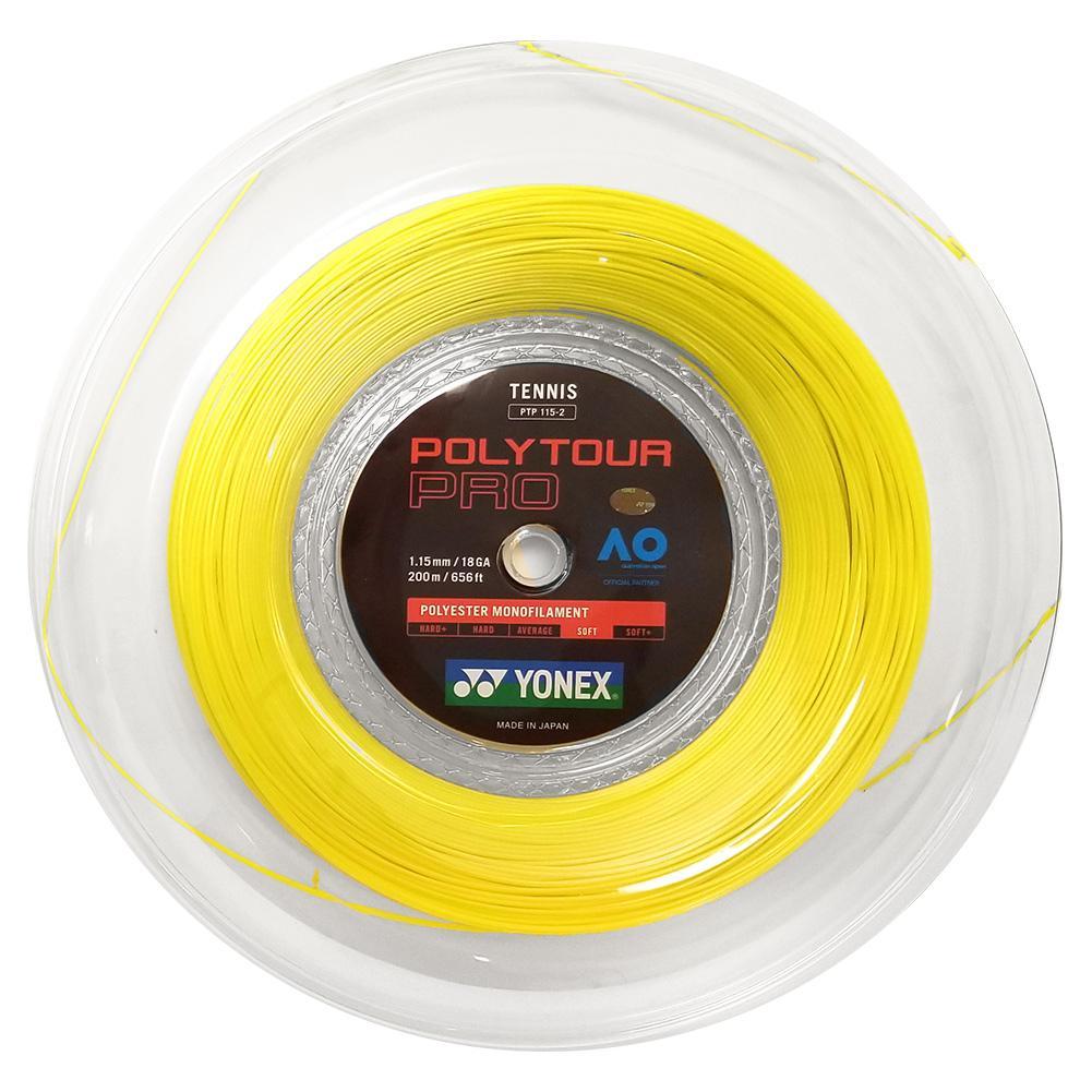 POLYTOUR PRO Tennis String Reel Yellow