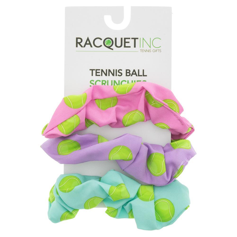 Green - Tennis Ball Scrunchies (3-Pack)