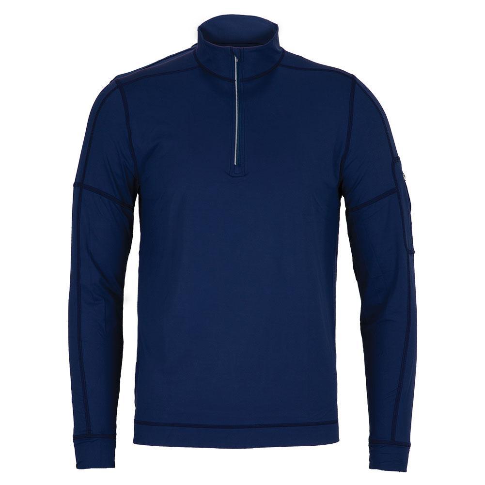 Men's Mock Zip Tennis Top