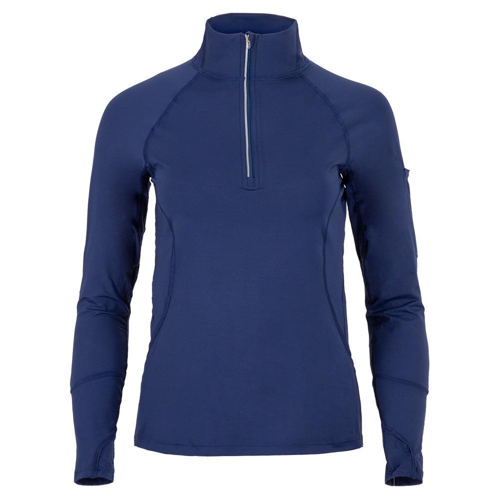 Women's Mock Zip Tennis Top
