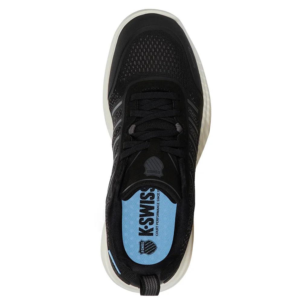 Women's Ultra Court Pickleball Shoes Black and Snow White