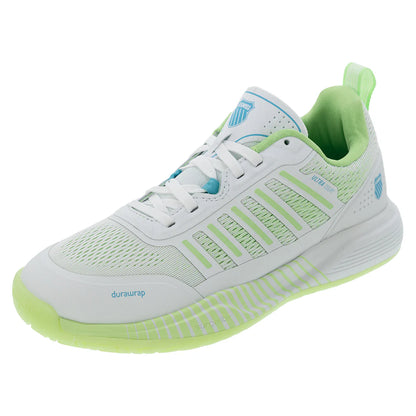Women's Ultra Court Pickleball Shoes Bit of Blue and Paradise Green