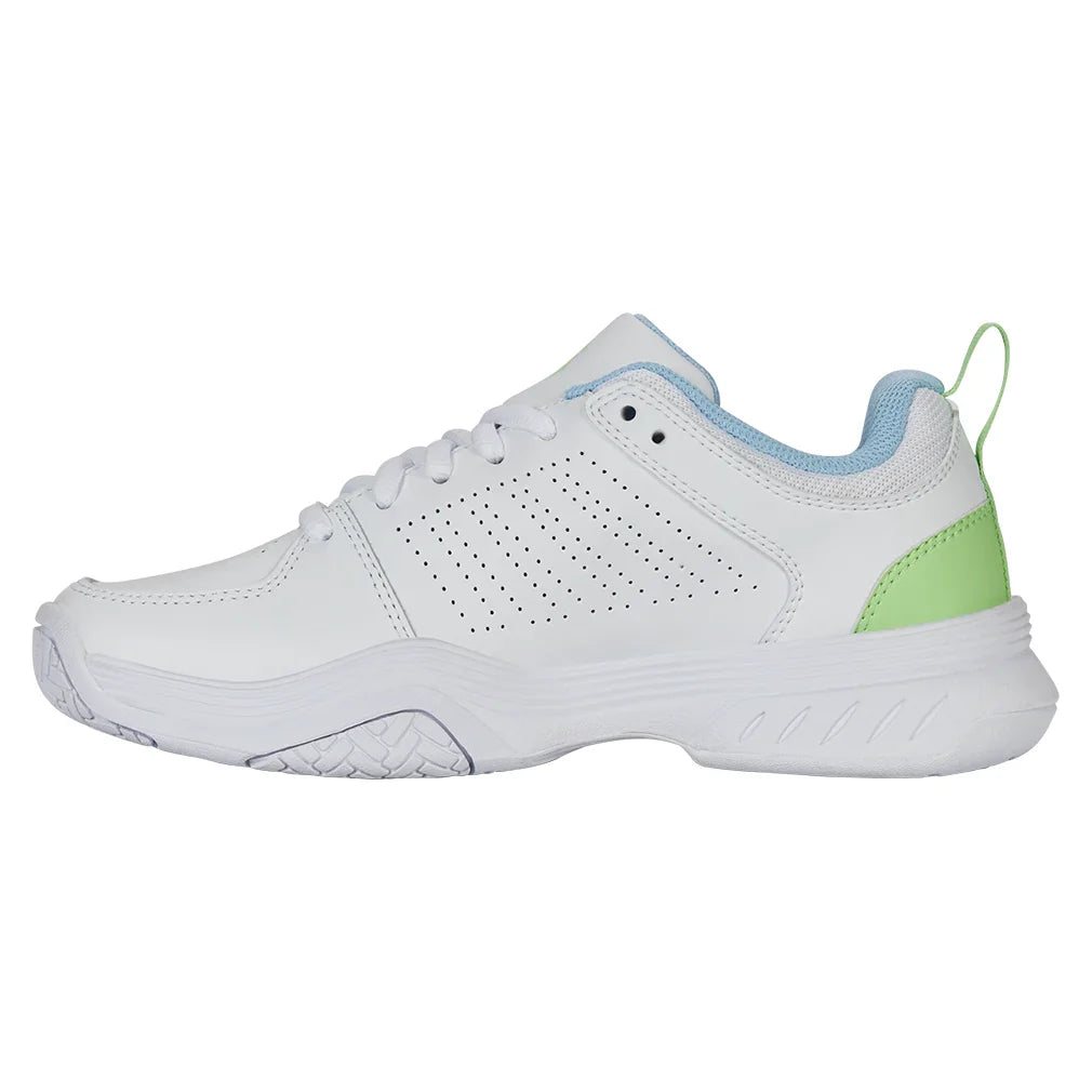 Women's Court Express 2 Tennis Shoes White and Dutch Canal