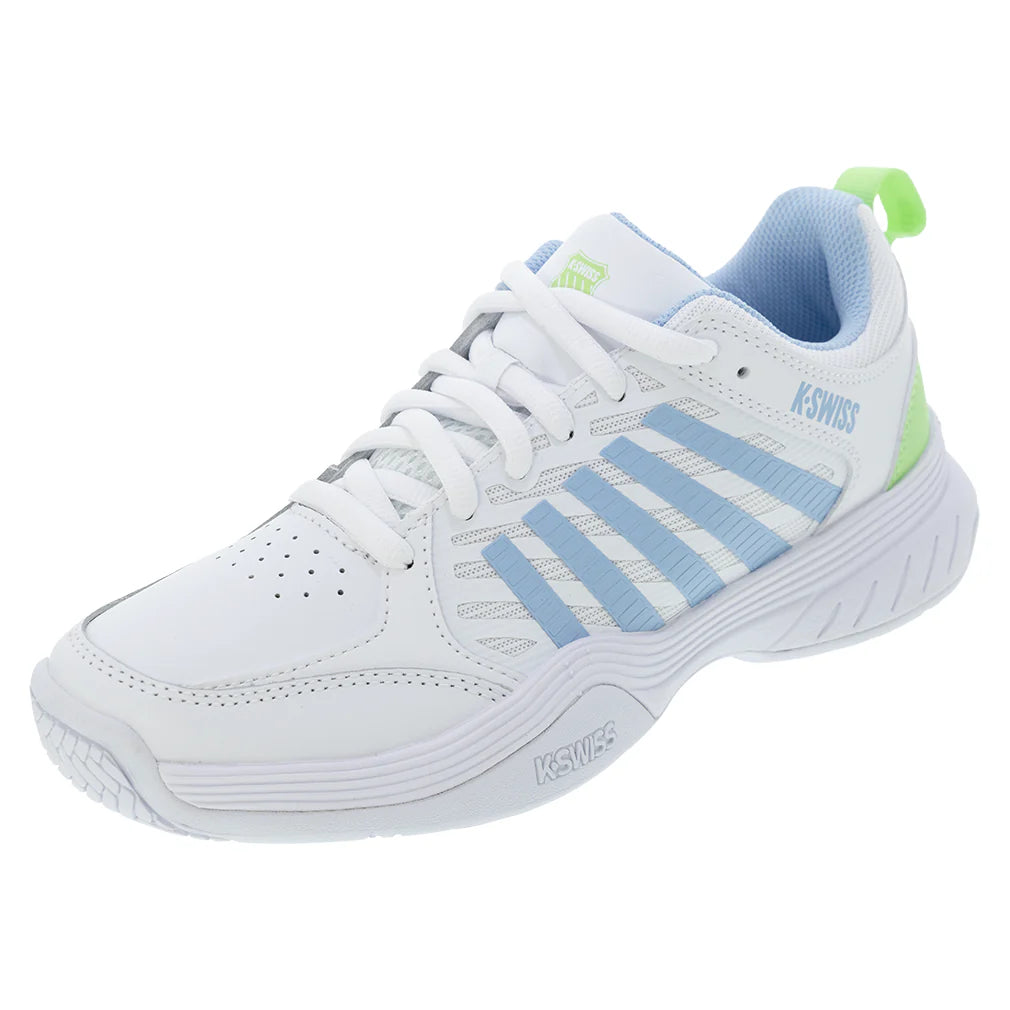 Women's Court Express 2 Tennis Shoes White and Dutch Canal