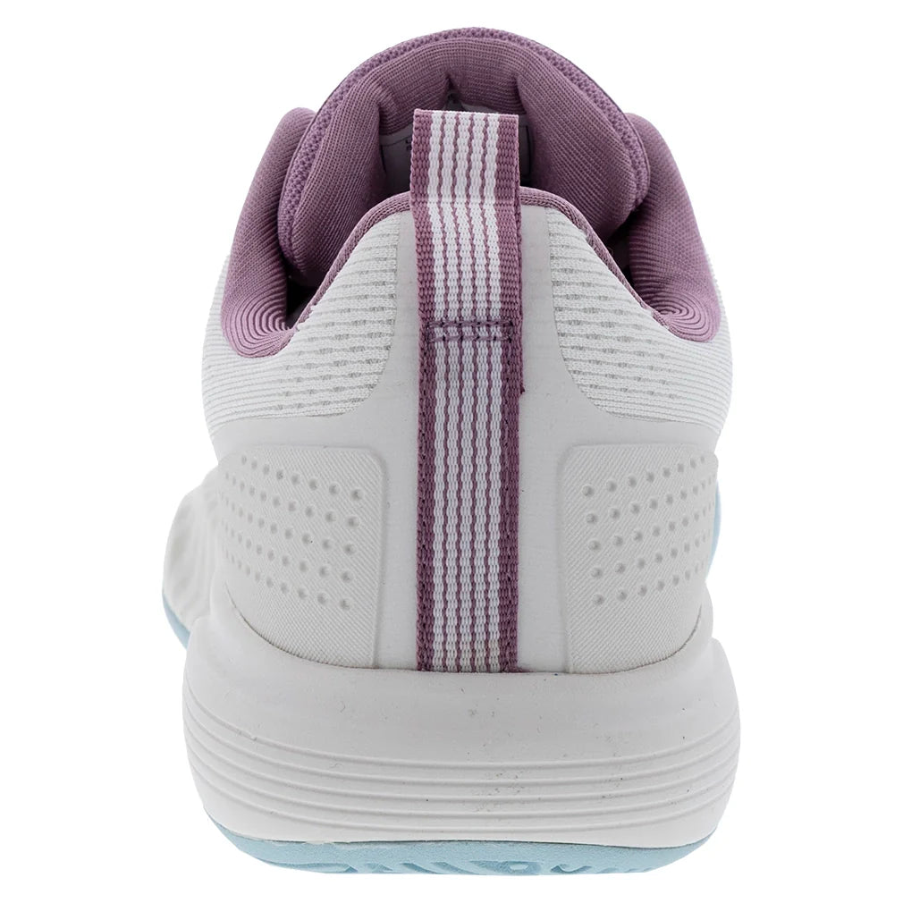 Women's Ultra Court Padel Shoes White and Lilas