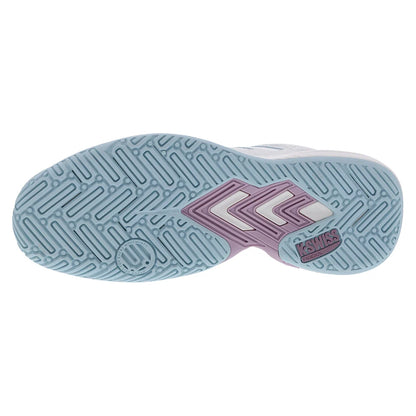 Women's Ultra Court Padel Shoes White and Lilas