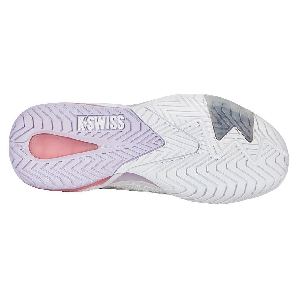 Women's Ultrashot 4 Tennis Shoes White and Orchid Petal