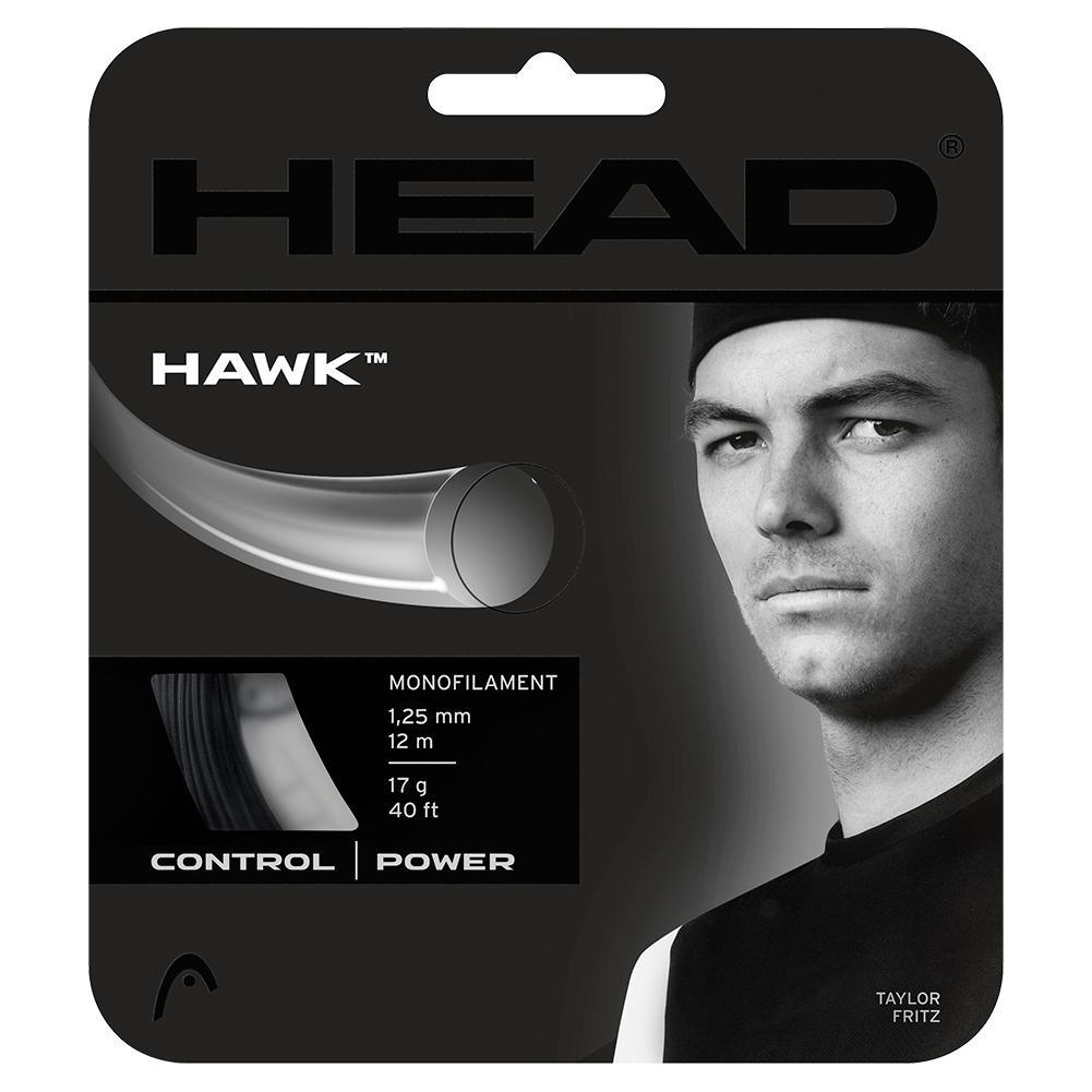 Hawk 17G Tennis String Black