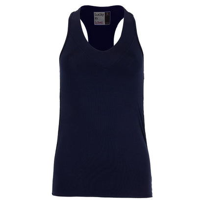 Women's V-Neck Tennis Tank with Bra
