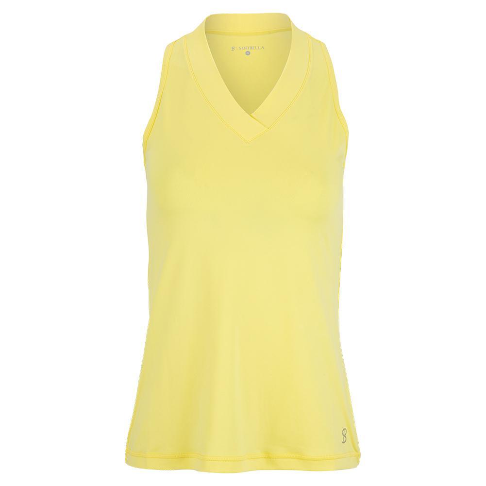 Women's UV Racerback Tennis Tank Sunshine