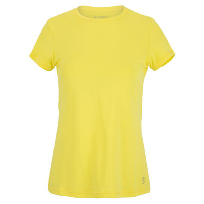 Women's UV Short Sleeve Tennis Top Sunshine