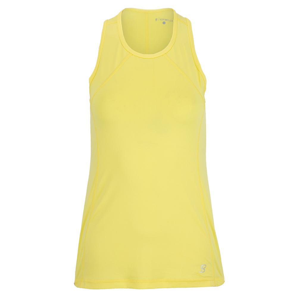 Women's UV Tennis Tank Sunshine